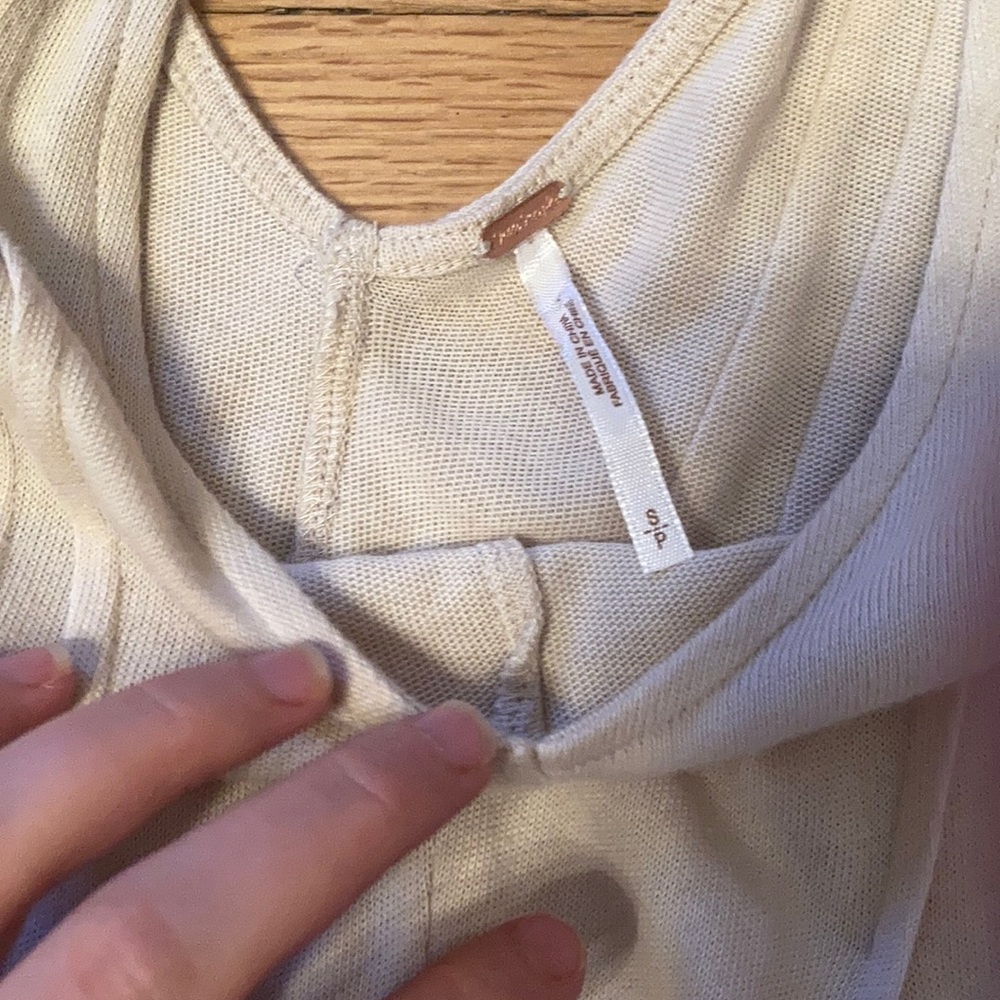 Free People Cream Maxi Dress - Picture 4 of 6